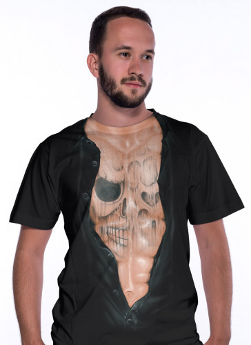 Shirt chest skull - Tulzo